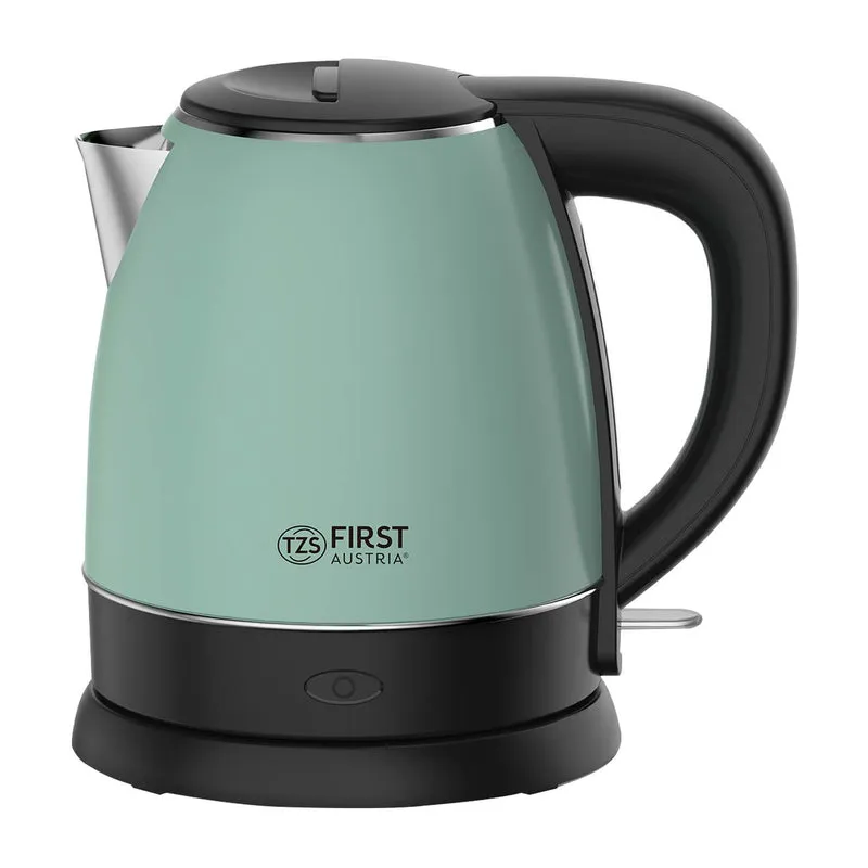 Wasserkocher 1,2 L Edelstahl, kompakt, Doppelwand