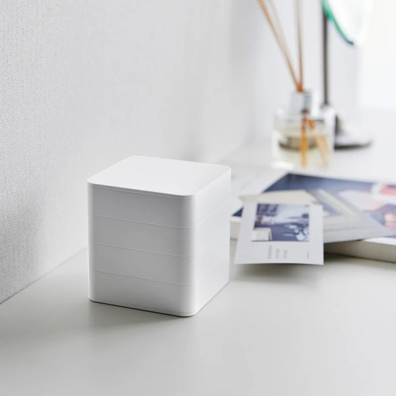 4-Tiered Accessory Box Square