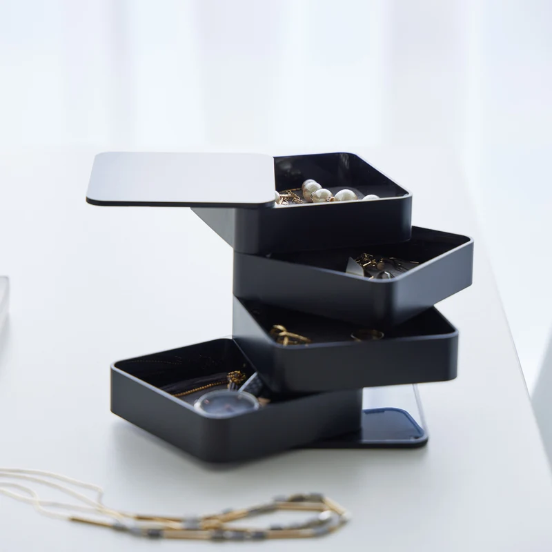 4-Tiered Accessory Box Square