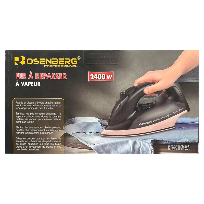 Rosenberg Dampfbügeleisen 2400W