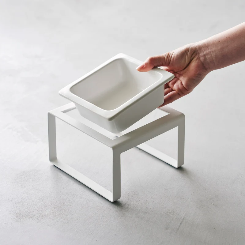 Pet Food Bowl Stand