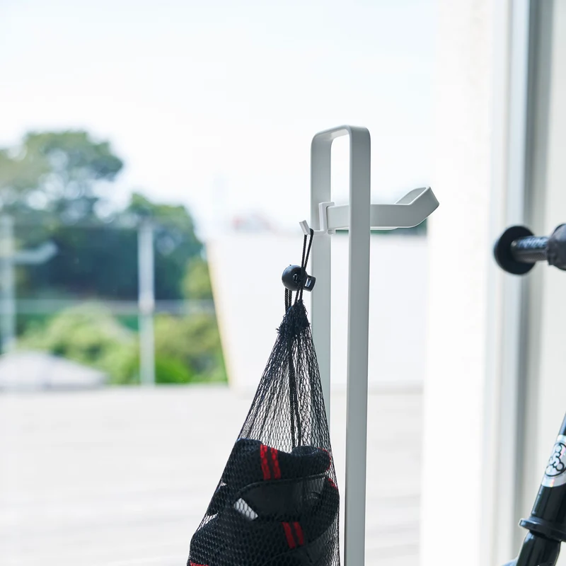 Kids Bike & Helmet Stand