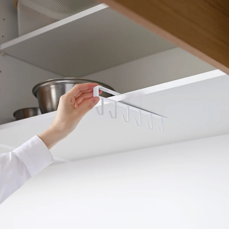 Under-Shelf Tool Hooks