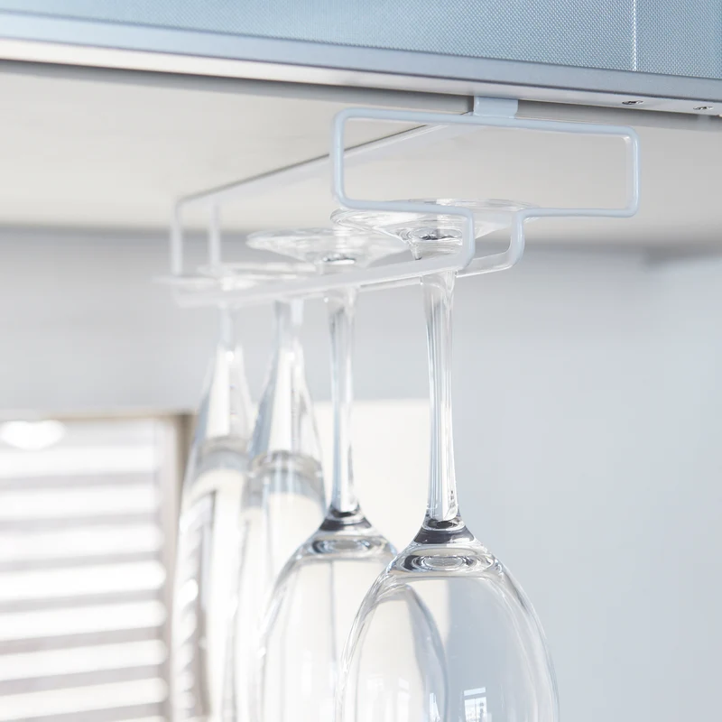 Under-Shelf Wine Glass Hanger