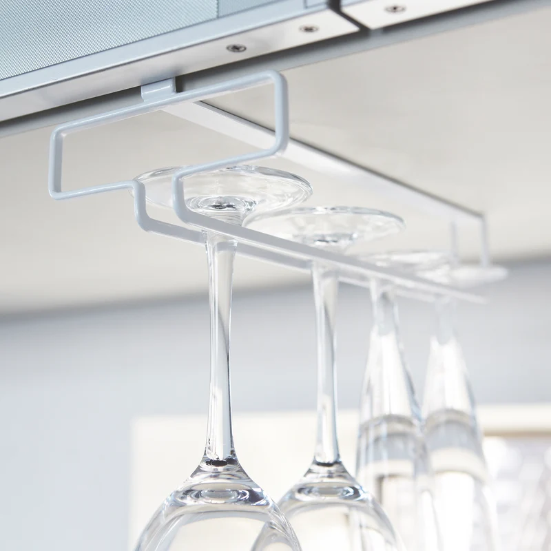 Under-Shelf Wine Glass Hanger