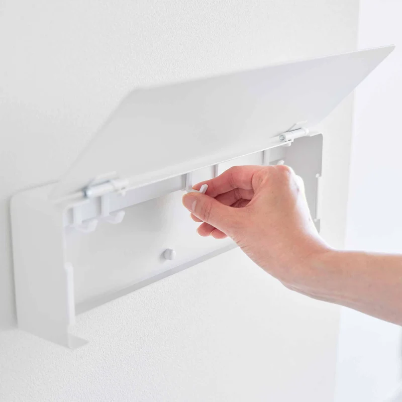 Wide Wall-Mounted Key Box