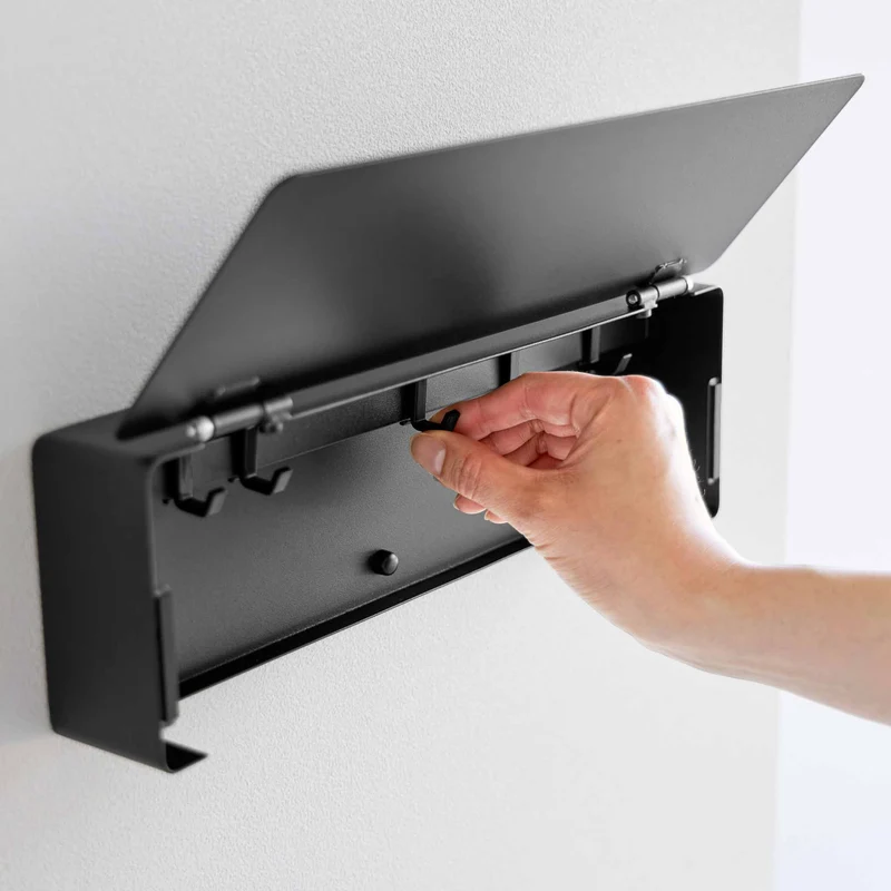 Wide Wall-Mounted Key Box