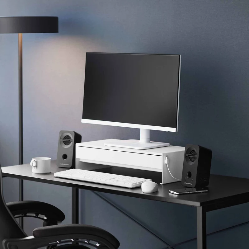 Monitor Stand with Drawer