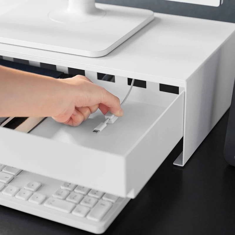 Monitor Stand with Drawer