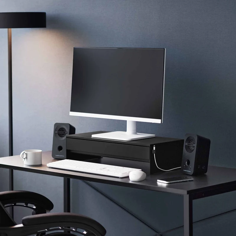 Monitor Stand with Drawer