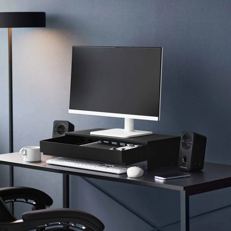 Monitor Stand with Drawer