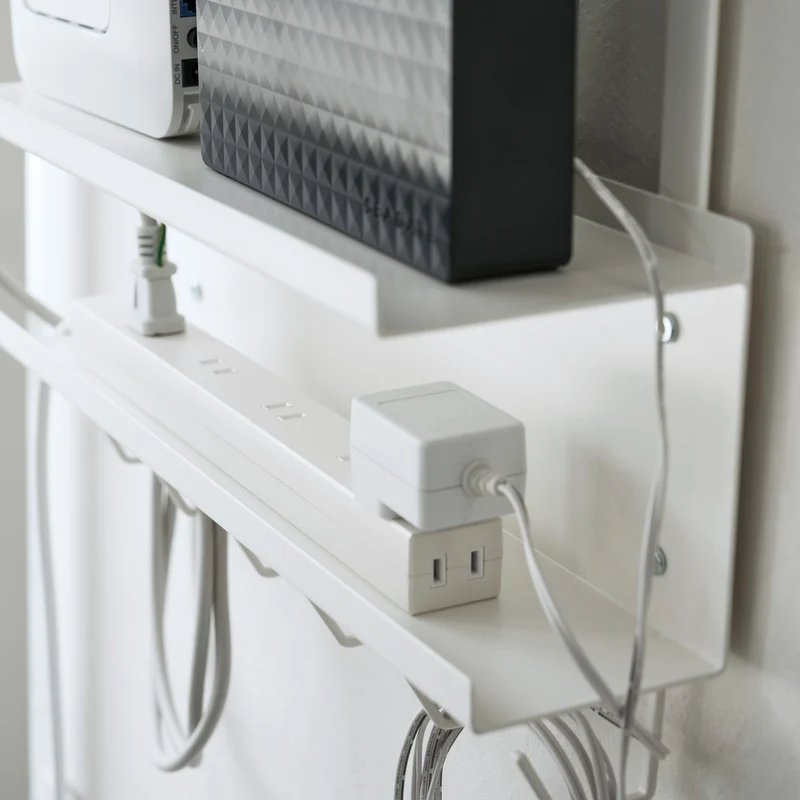 Under-Desk Cable & Router Organizer