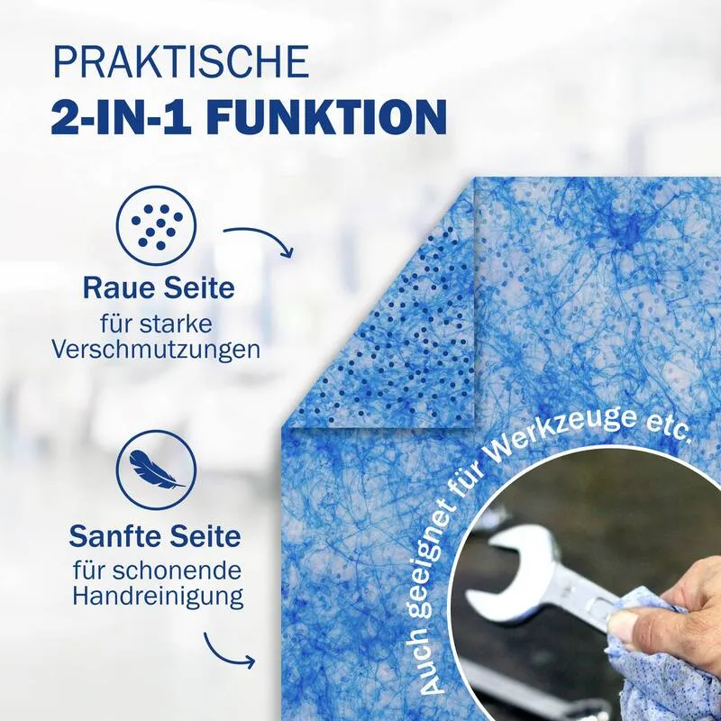 B-Ware Scrubs Handreinigungstuch Reinigungstücher 72 Tücher im Eimer hochwirksam