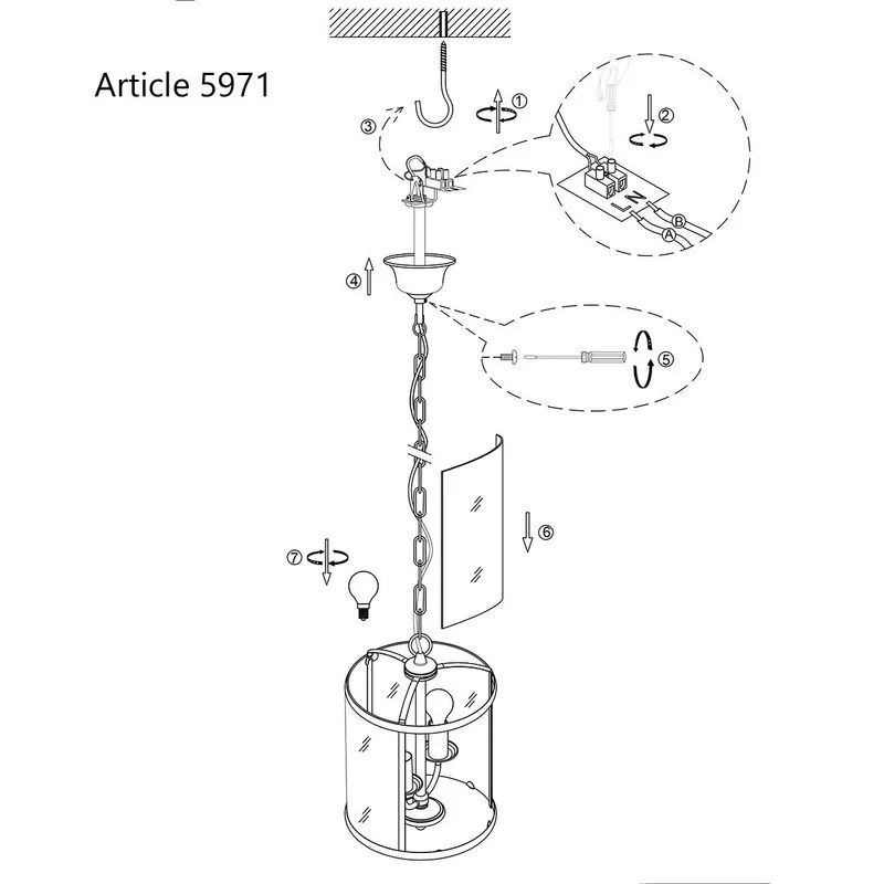 B-Ware Steinhauer Hängeleuchte Pimpernel Deckenlampe Pendelleuchte Lampe Leuchte E14