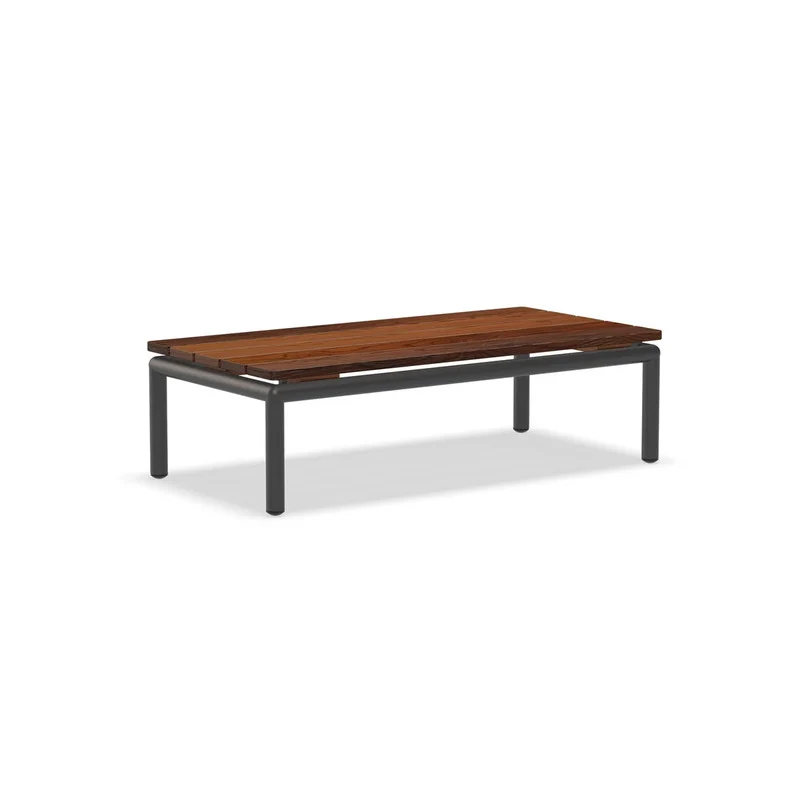 B-Ware HOUE Beistelltisch Tisch Outdoor Gartenmöbel 81 x 40 cm dunkelgrau