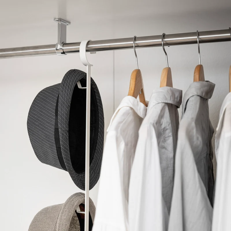 2-Tiered Extendable Closet Rack