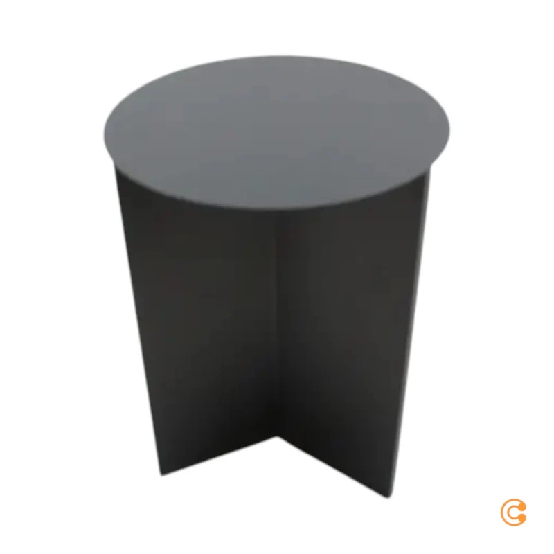 B-Ware Hay Slit Table High Tisch Couchtisch Beistelltisch Sofatisch Designtisch Schwarz