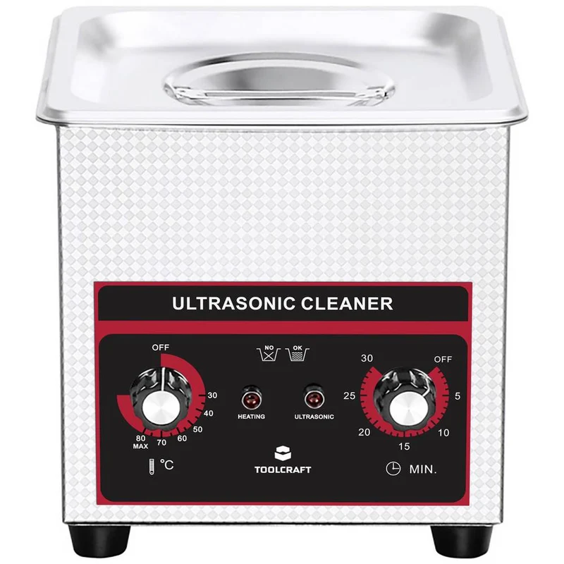 B-Ware Toolcraft Ultraschallreiniger USC-130 Reinigungsgerät Schmuck Werkstatt Heizung