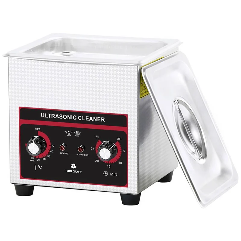 B-Ware Toolcraft Ultraschallreiniger USC-130 Reinigungsgerät Schmuck Werkstatt Heizung