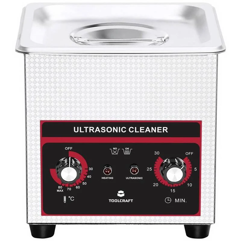 B-Ware Toolcraft Ultraschallreiniger USC-130 Reinigungsgerät Schmuck Werkstatt Heizung