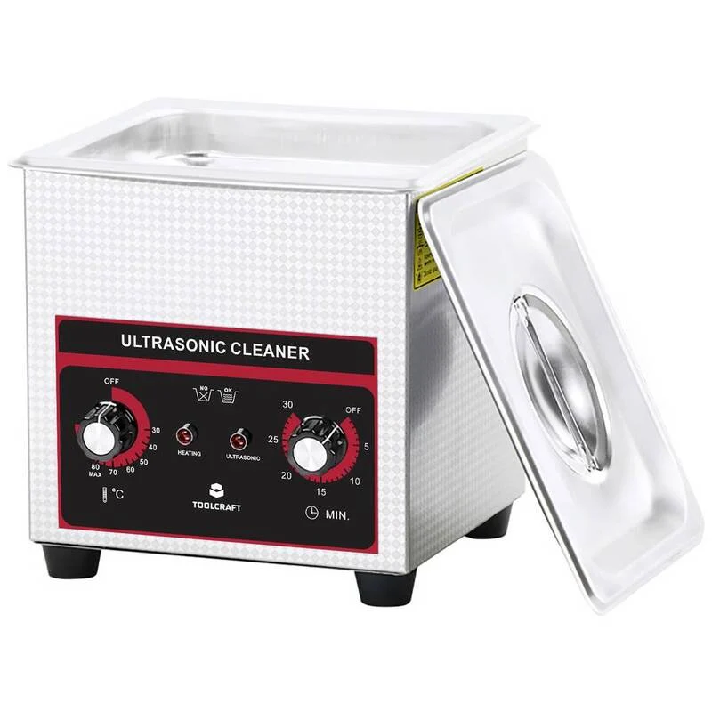 B-Ware Toolcraft Ultraschallreiniger USC-130 Reinigungsgerät Schmuck Werkstatt Heizung