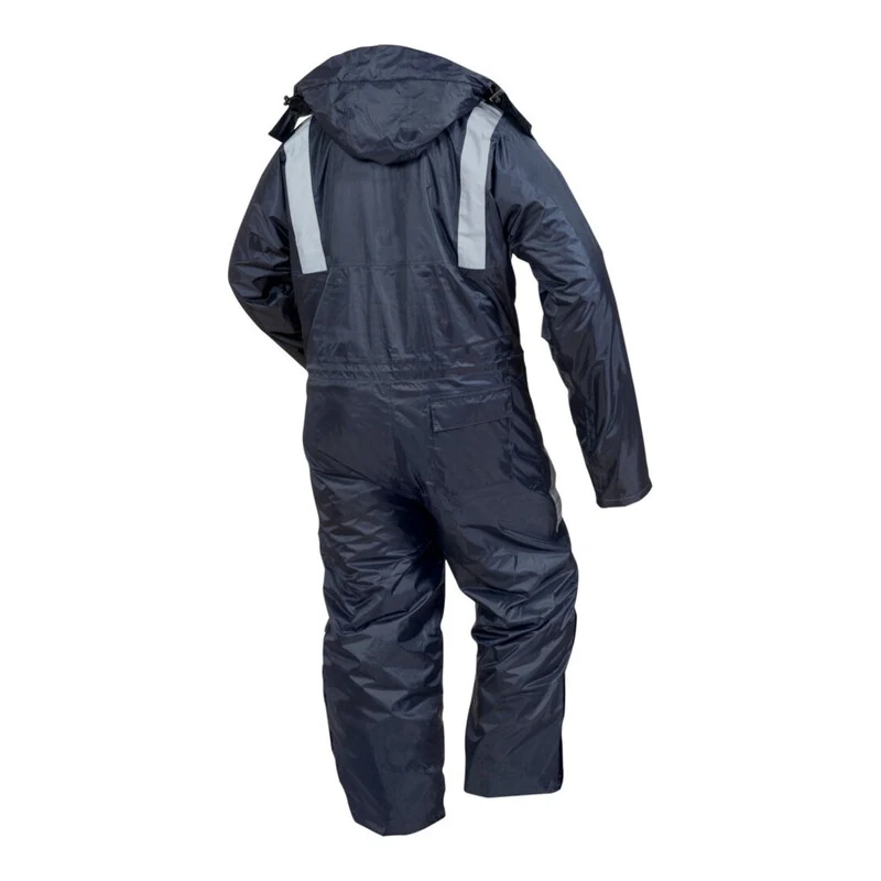 B-Ware LEGENDARY Overall Thermo-Overall Arktis XL marine wasserdicht mit Reflexstreifen