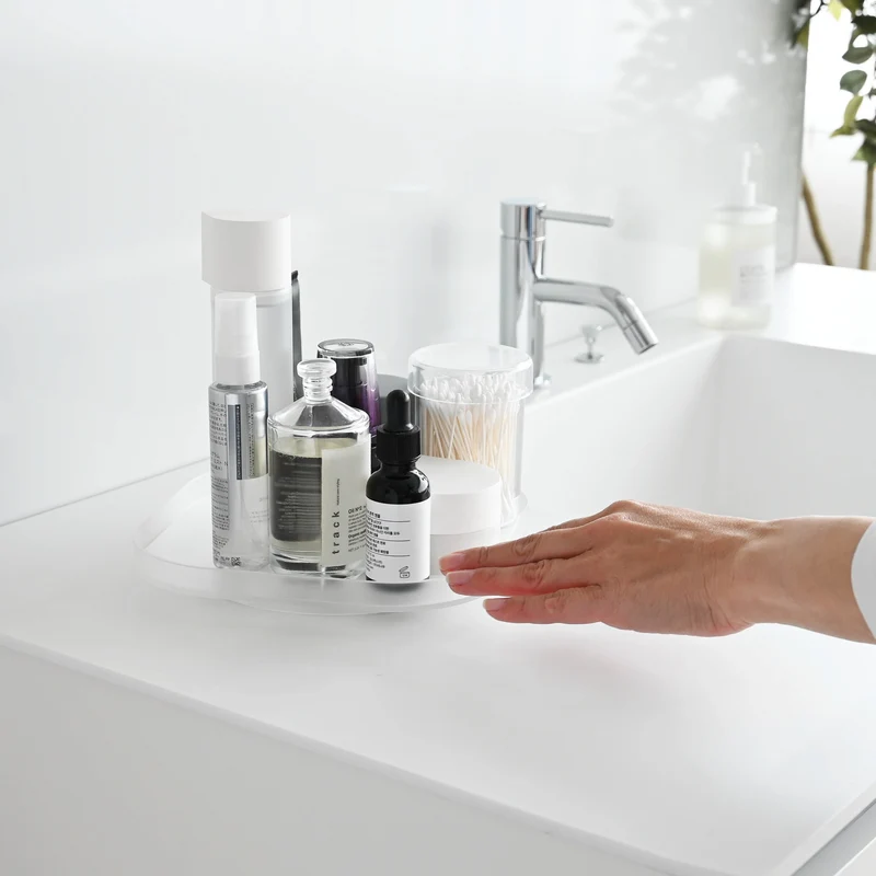 Slim Rotating Storage Tray