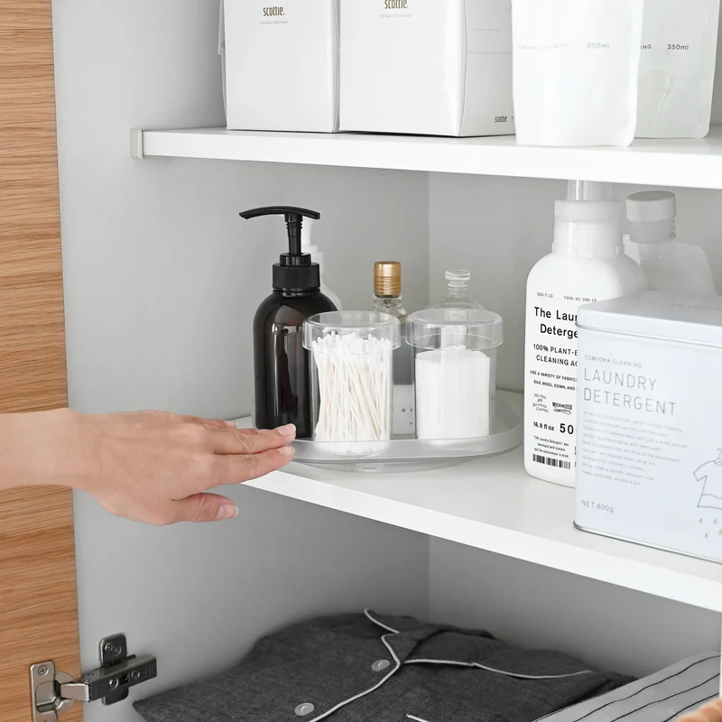 Slim Rotating Storage Tray