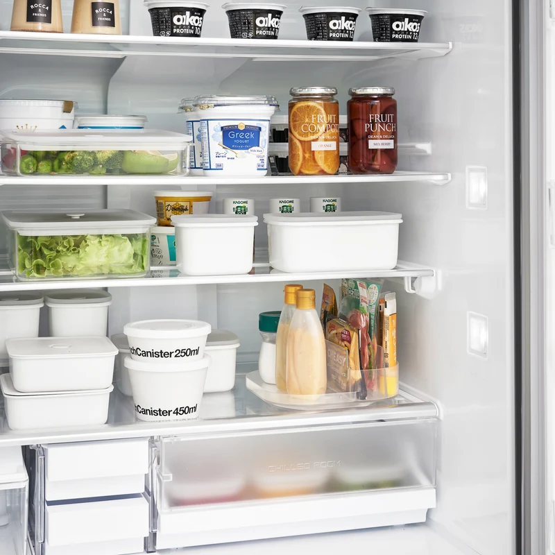 Slim Rotating Storage Tray with Compartments