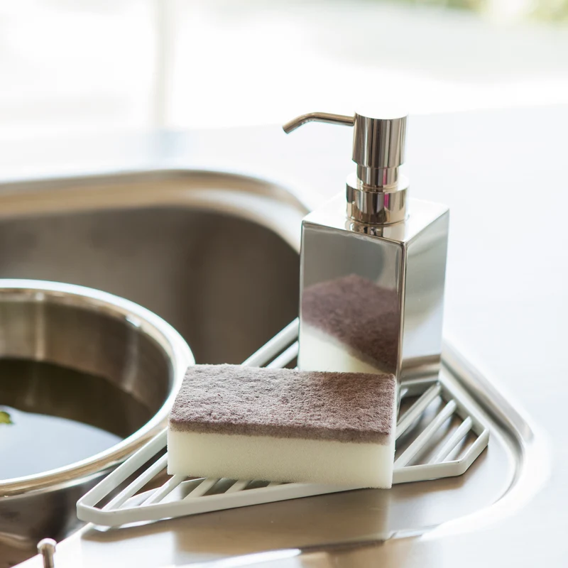 Sink Corner Drainer Rack
