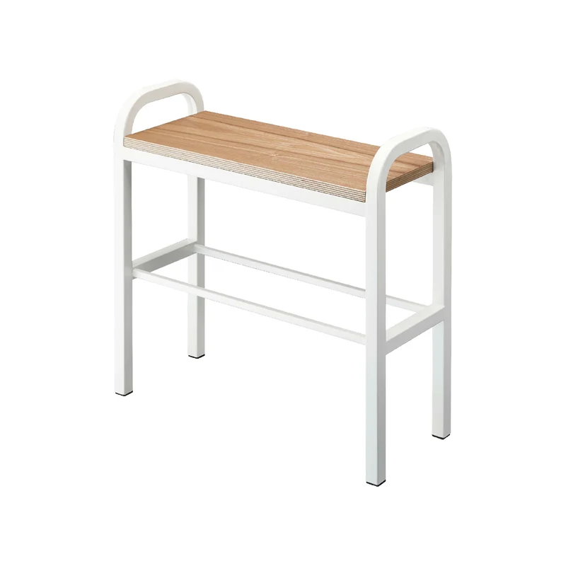 Wood-Top Shoe Rack