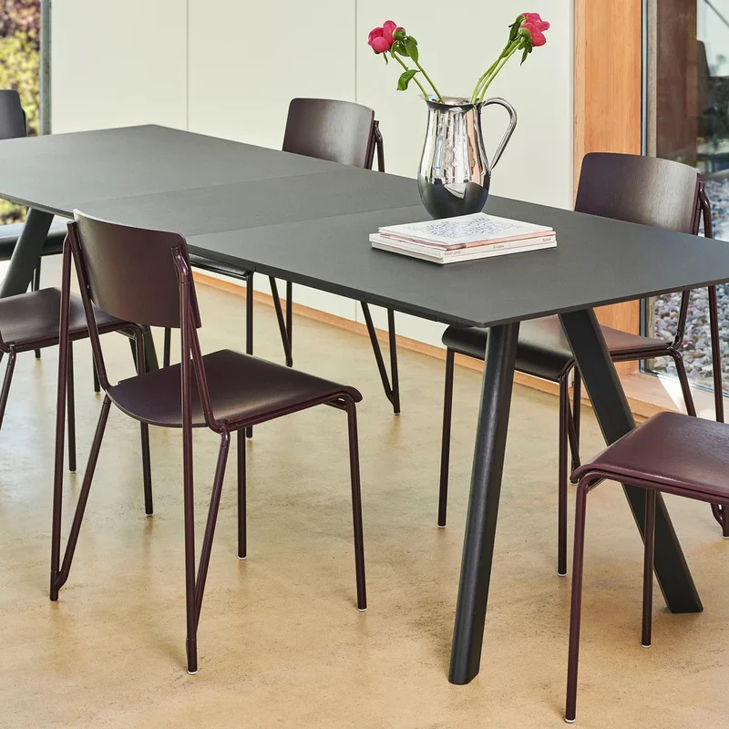B-Ware HAY Einlegeplatte Erweiterungsplatte für CPH3 Tischplatte 50x80 cm schwarz Eiche