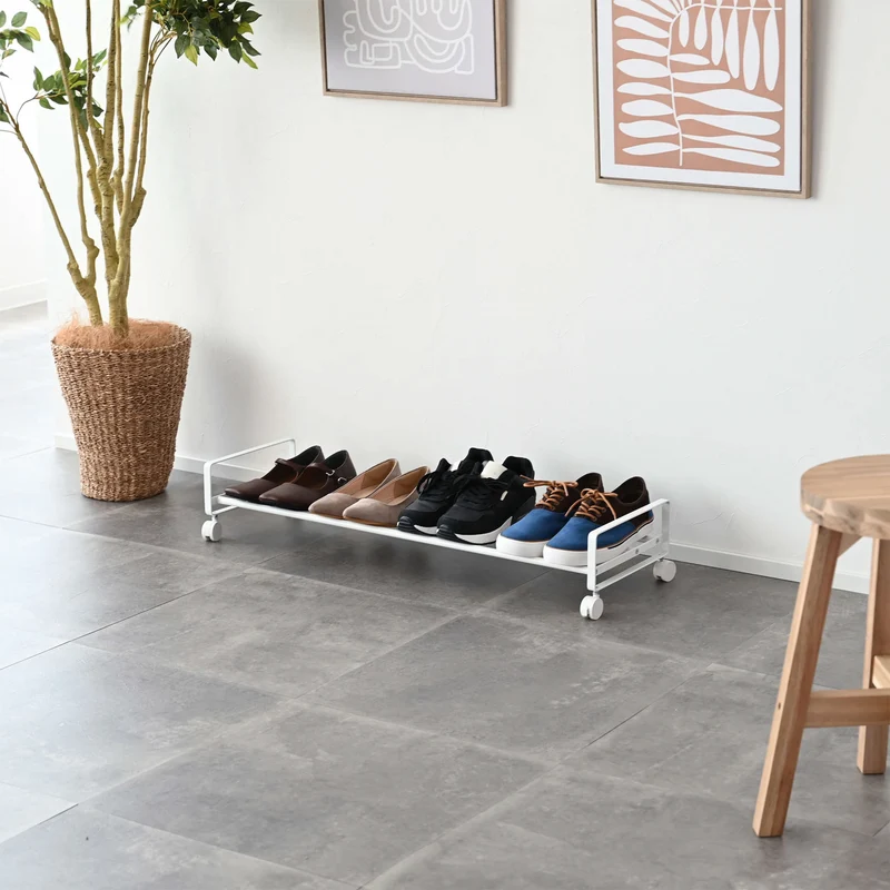Shoe Rack with Casters