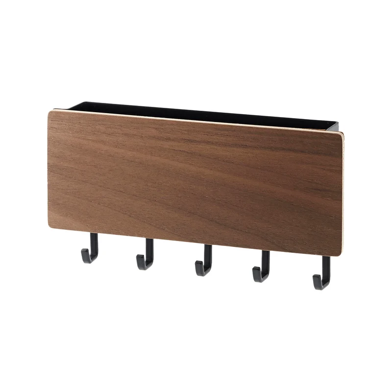 Magnetic Key Hooks with Tray