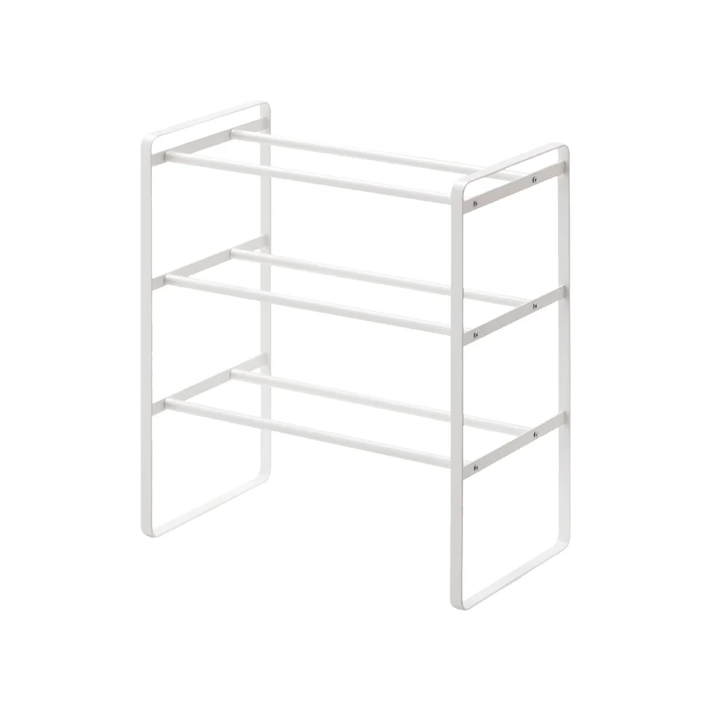 3-Tiered Extendable Shoe Rack