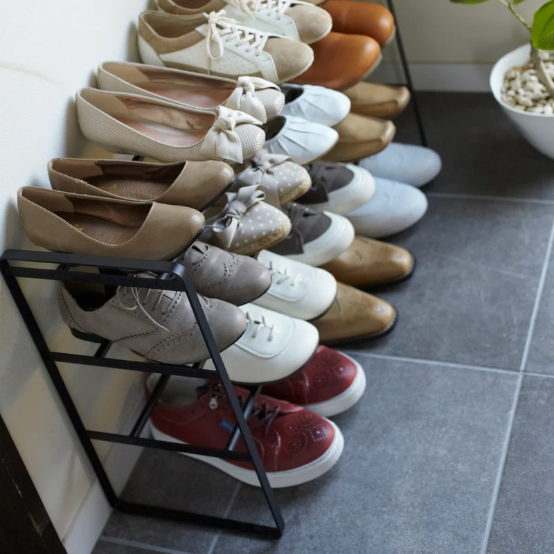 3-Tiered Extendable Shoe Rack