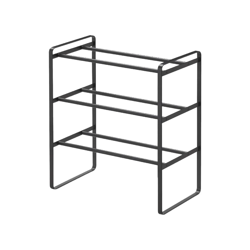 3-Tiered Extendable Shoe Rack