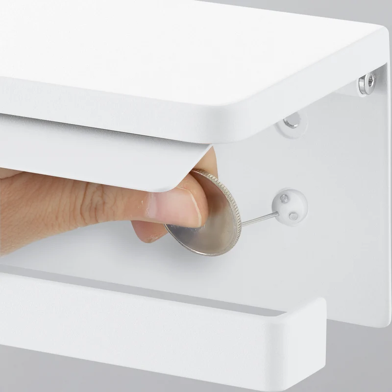 Wall-Mounted Toilet Paper Holder