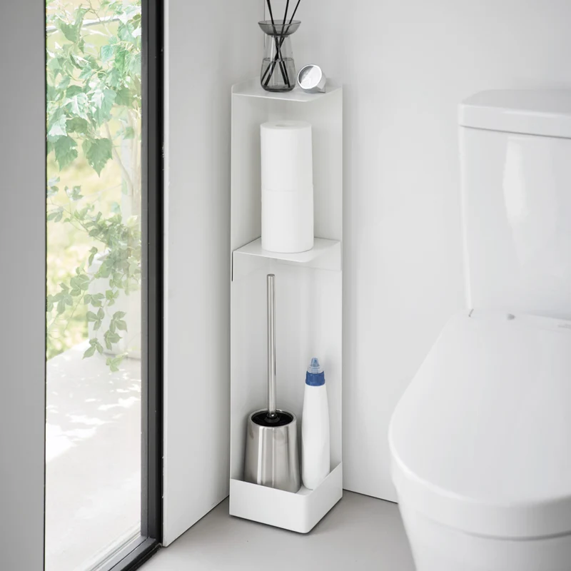 Slim Toilet Paper Stocker with Casters