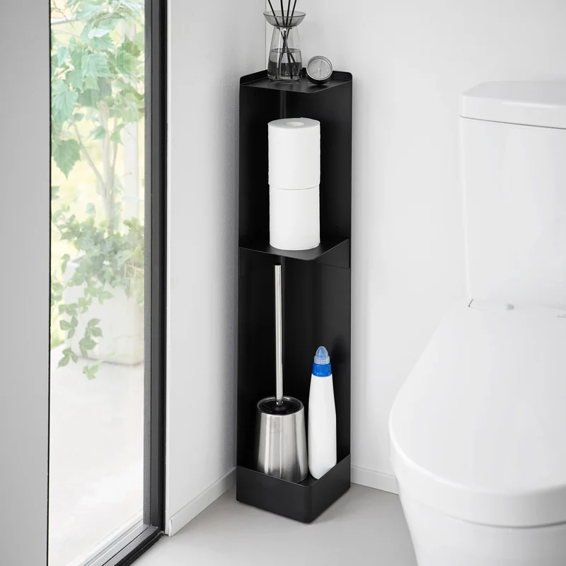 Slim Toilet Paper Stocker with Casters