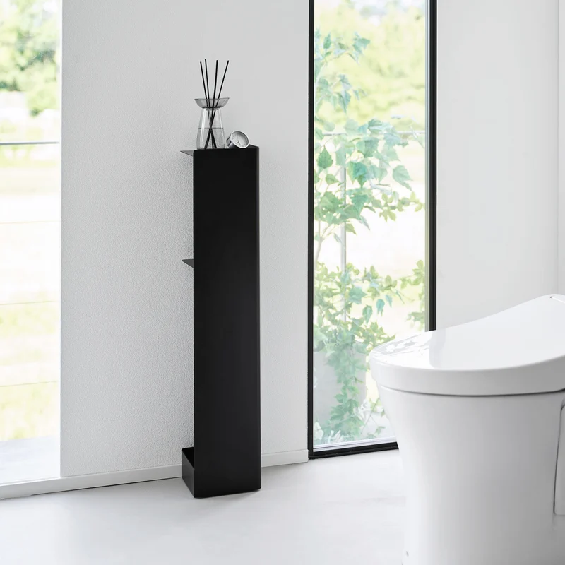 Slim Toilet Paper Stocker with Casters