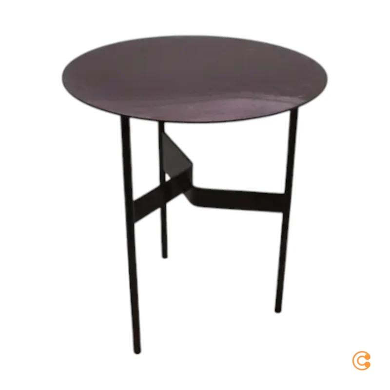B-Ware Hay - Shim Beistelltisch Ø 45 cm bordeaux Abstelltisch Tisch SIEHE TEXT/FOTO