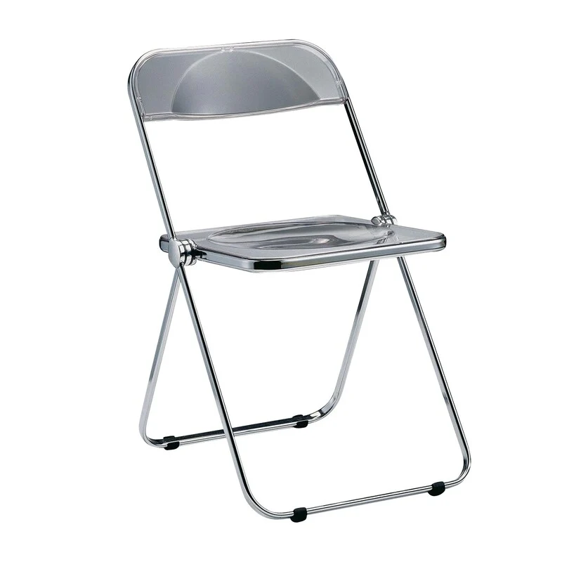 B-Ware Anonima Castelli Plia Klappstuhl Stuhl rauchschwarz 47x75x50 cm Gestell Stahl