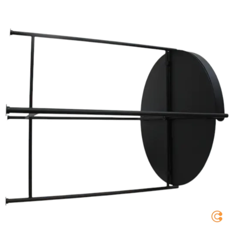B-Ware Houe Beistelltisch Edge Tray Tisch Black 46 cm Möbel Nachttisch SIEHE TEXT/FOTO