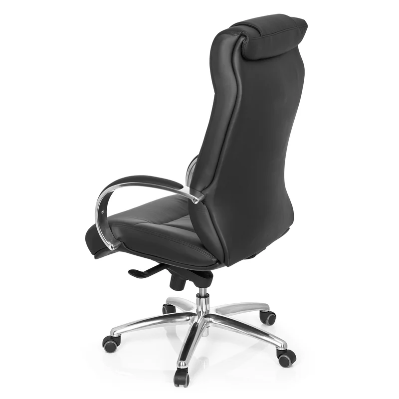 B-Ware hjh OFFICE Chefsessel Stuhl XXL G 600 Kunstleder schwarz Armlehnen Drehstuhl875