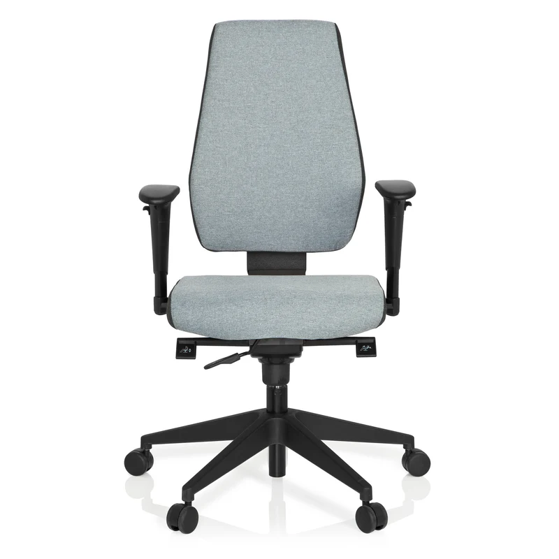B-Ware hjh OFFICE Bürostuhl Drehstuhl PRO-TEC 500 dunkelgrau hellgrau Armlehnen