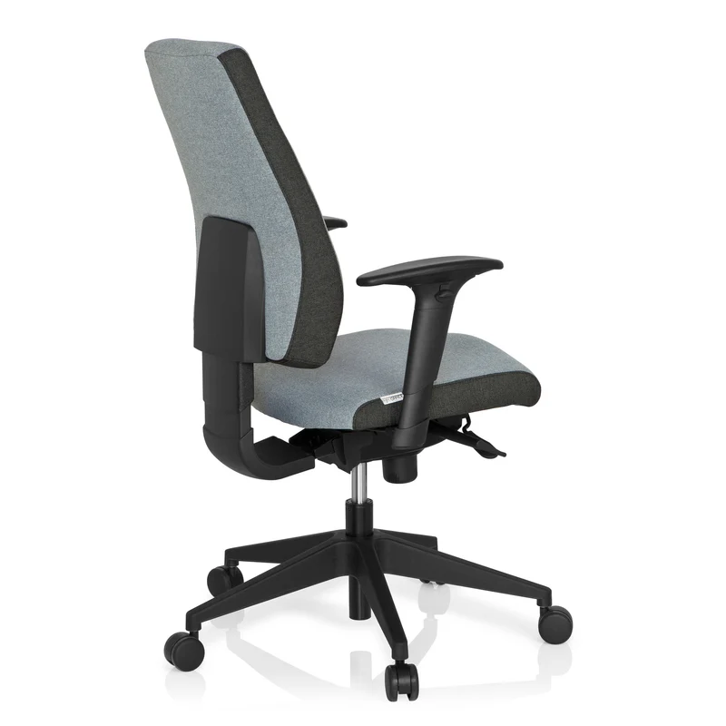 B-Ware hjh OFFICE Bürostuhl Drehstuhl PRO-TEC 500 dunkelgrau hellgrau Armlehnen