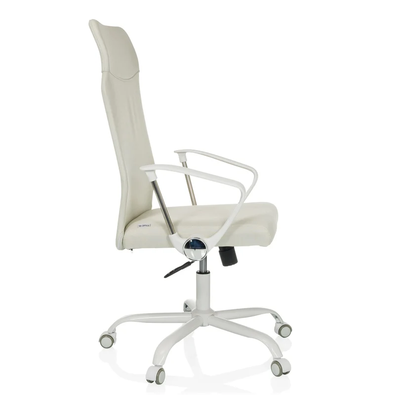 B-Ware hjh OFFICE Bürostuhl Drehstuhl Home Office STRYKA W Stoff Armlehnen Beige St207