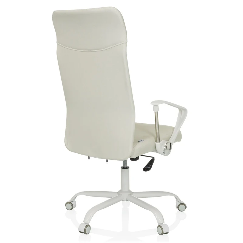 B-Ware hjh OFFICE Bürostuhl Drehstuhl Home Office STRYKA W Stoff Armlehnen Beige St207