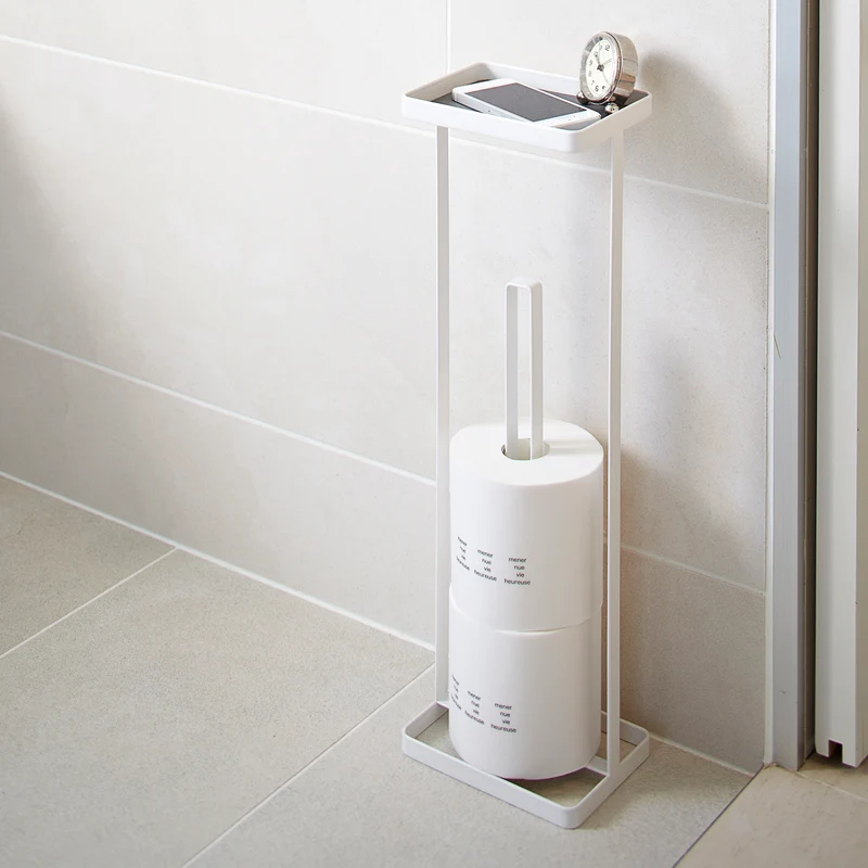 Toilet Paper Stocker with Tray